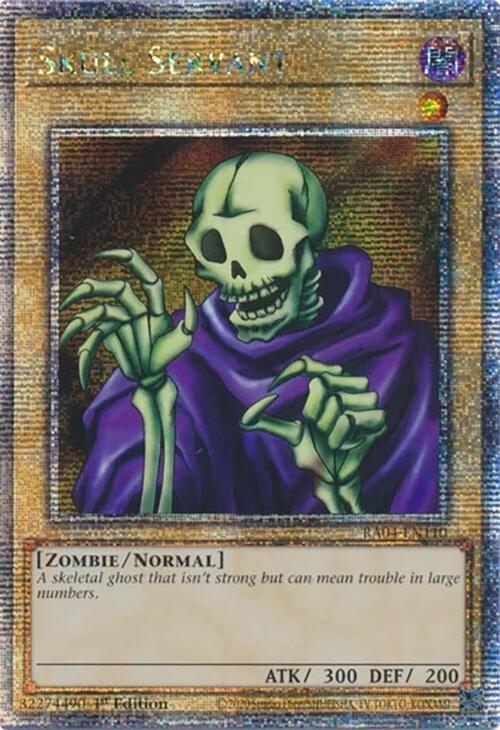 Skull Servant [RA04-EN110] Quarter Century Secret Rare | GnG Games
