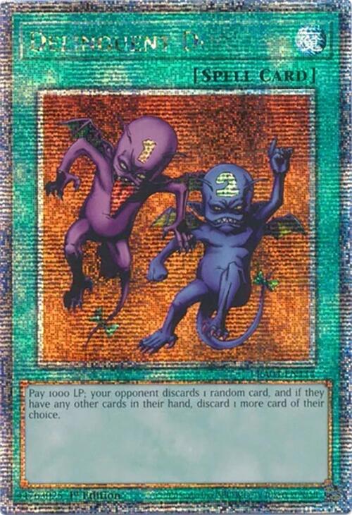 Delinquent Duo [RA04-EN114] Quarter Century Secret Rare | GnG Games
