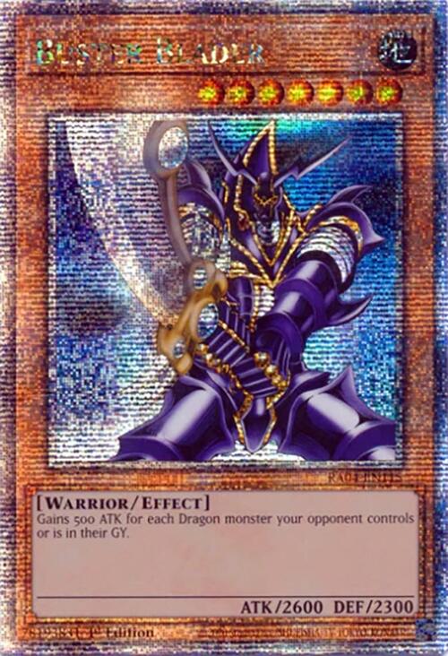 Buster Blader [RA04-EN115] Quarter Century Secret Rare | GnG Games