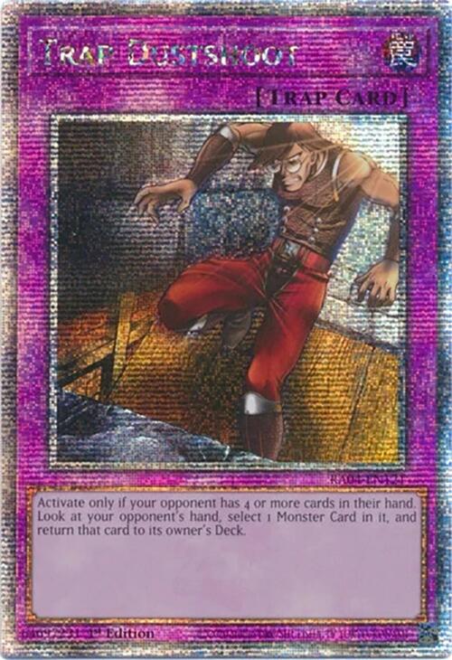 Trap Dustshoot [RA04-EN121] Quarter Century Secret Rare | GnG Games
