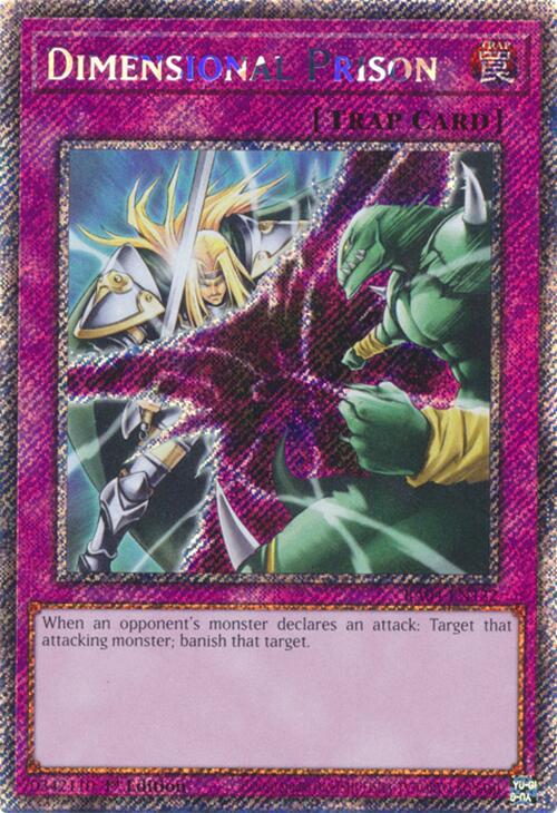 Dimensional Prison [RA04-EN132] Platinum Secret Rare | GnG Games