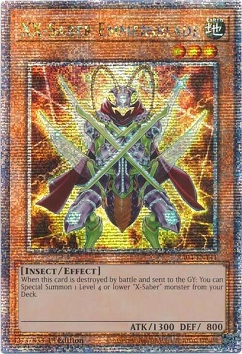 XX-Saber Emmersblade [RA04-EN141] Quarter Century Secret Rare | GnG Games