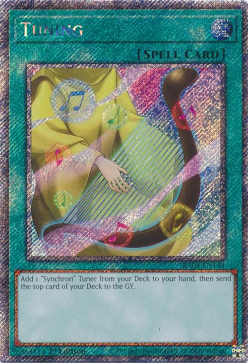 Tuning [RA04-EN144] Platinum Secret Rare | GnG Games