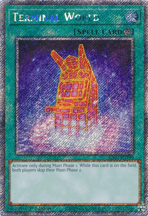 Terminal World [RA04-EN148] Platinum Secret Rare | GnG Games