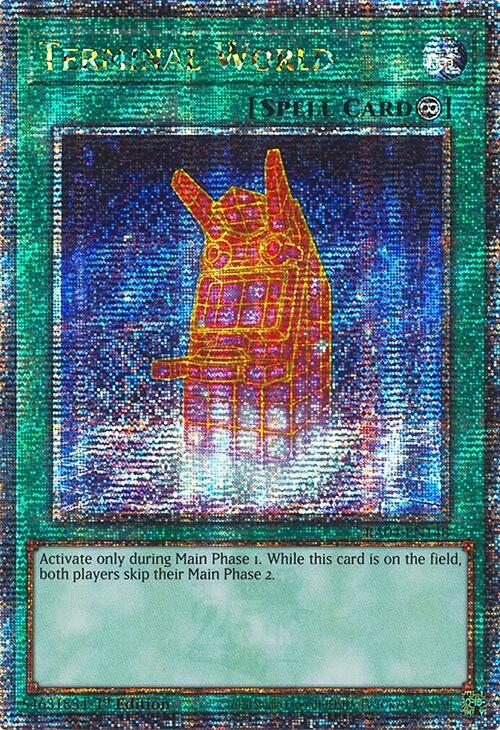Terminal World [RA04-EN148] Quarter Century Secret Rare | GnG Games