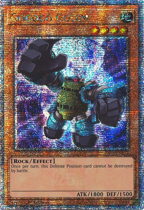 Gogogo Golem [RA04-EN152] Quarter Century Secret Rare | GnG Games