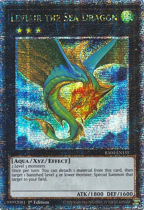 Leviair the Sea Dragon [RA04-EN155] Quarter Century Secret Rare | GnG Games