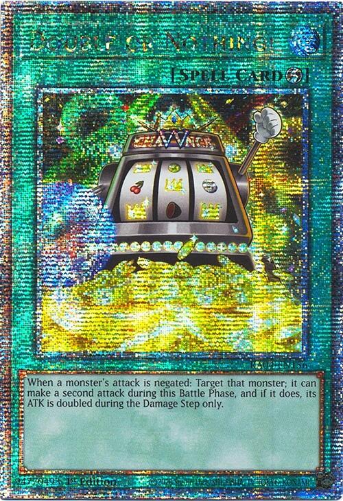 Double or Nothing! [RA04-EN156] Quarter Century Secret Rare | GnG Games