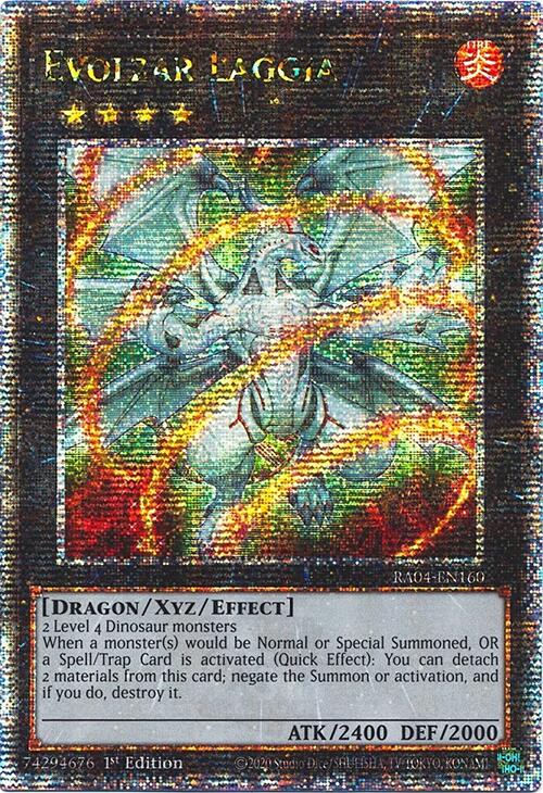 Evolzar Laggia [RA04-EN160] Quarter Century Secret Rare | GnG Games