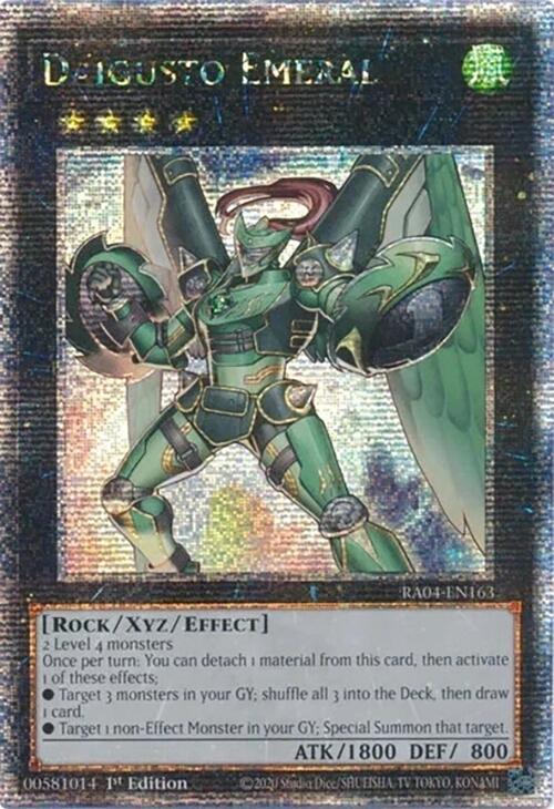 Daigusto Emeral [RA04-EN163] Quarter Century Secret Rare | GnG Games