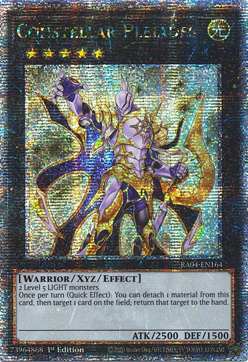 Constellar Pleiades [RA04-EN164] Quarter Century Secret Rare | GnG Games