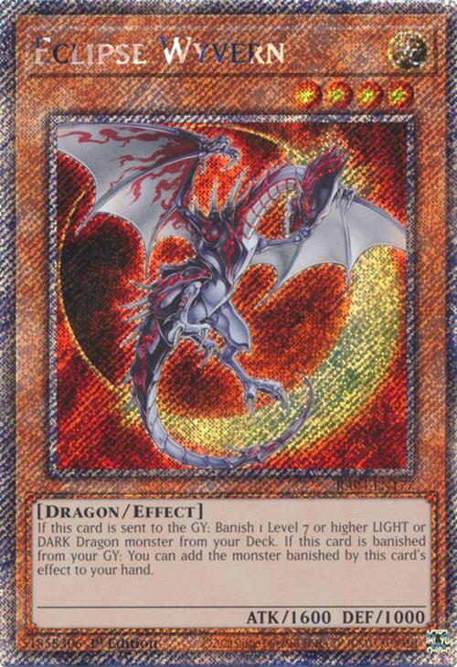 Eclipse Wyvern [RA04-EN177] Platinum Secret Rare | GnG Games