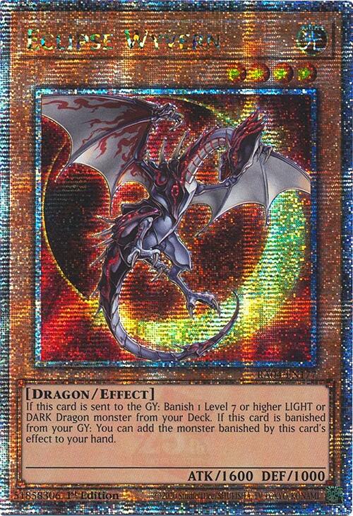 Eclipse Wyvern [RA04-EN177] Quarter Century Secret Rare | GnG Games