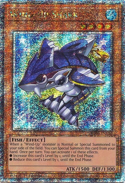 Wind-Up Shark [RA04-EN180] Quarter Century Secret Rare | GnG Games