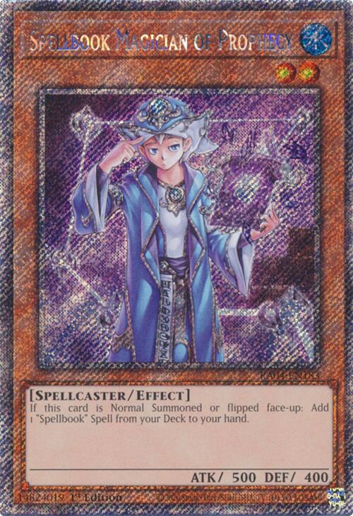 Spellbook Magician of Prophecy [RA04-EN183] Platinum Secret Rare | GnG Games