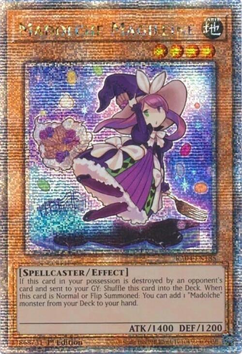 Madolche Magileine [RA04-EN185] Quarter Century Secret Rare | GnG Games