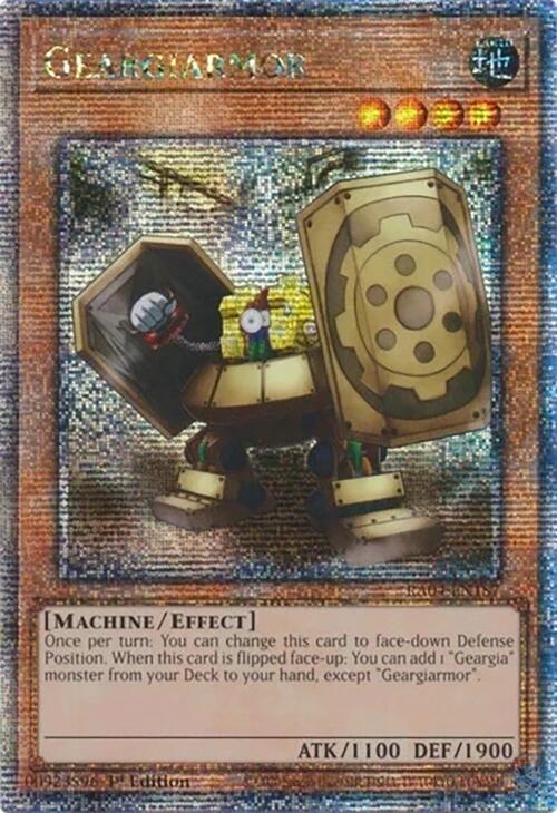 Geargiarmor [RA04-EN187] Quarter Century Secret Rare | GnG Games