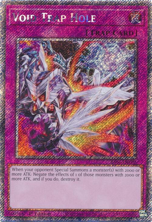 Void Trap Hole [RA04-EN190] Platinum Secret Rare | GnG Games