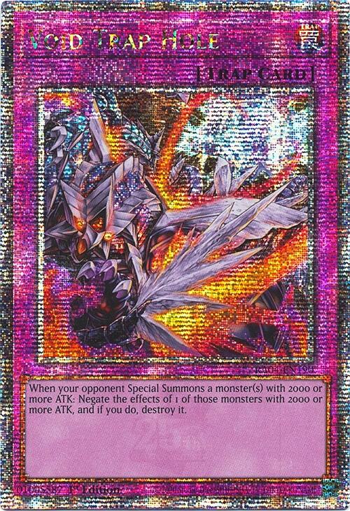 Void Trap Hole [RA04-EN190] Quarter Century Secret Rare | GnG Games