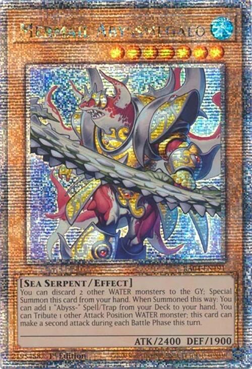Mermail Abyssmegalo [RA04-EN191] Quarter Century Secret Rare | GnG Games