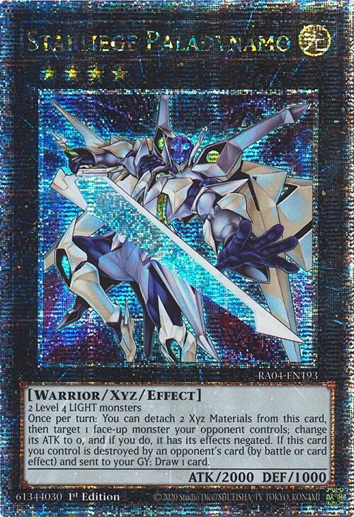 Starliege Paladynamo [RA04-EN193] Quarter Century Secret Rare | GnG Games