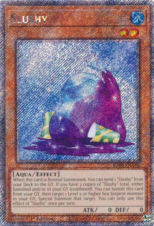 Slushy [RA04-EN196] Platinum Secret Rare | GnG Games