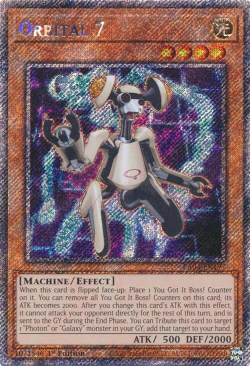 Orbital 7 [RA04-EN197] Platinum Secret Rare | GnG Games