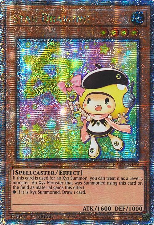 Star Drawing [RA04-EN199] Quarter Century Secret Rare | GnG Games