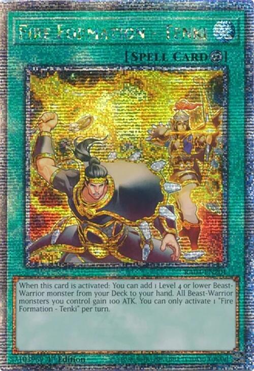 Fire Formation - Tenki [RA04-EN201] Quarter Century Secret Rare | GnG Games