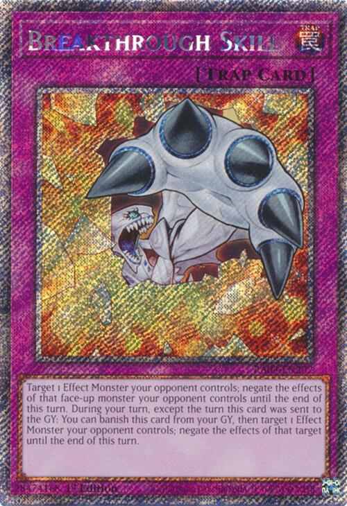 Breakthrough Skill [RA04-EN202] Platinum Secret Rare | GnG Games