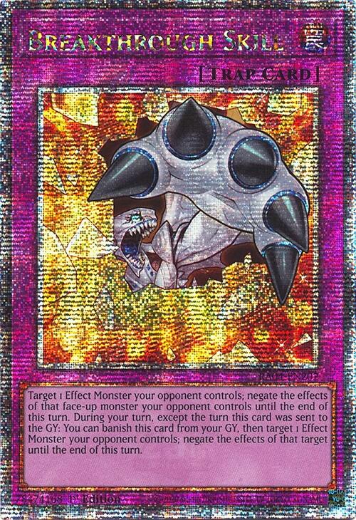 Breakthrough Skill [RA04-EN202] Quarter Century Secret Rare | GnG Games