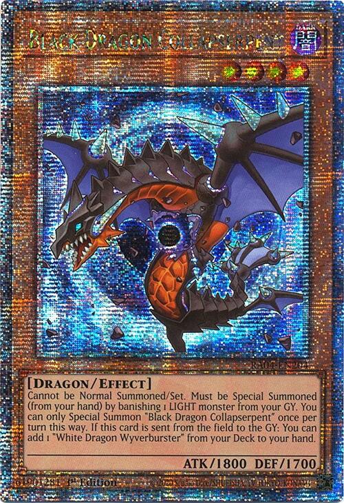Black Dragon Collapserpent [RA04-EN204] Quarter Century Secret Rare | GnG Games