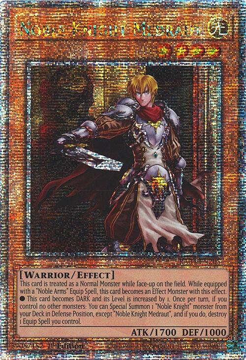 Noble Knight Medraut [RA04-EN205] Quarter Century Secret Rare | GnG Games