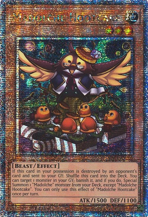 Madolche Hootcake [RA04-EN206] Quarter Century Secret Rare | GnG Games