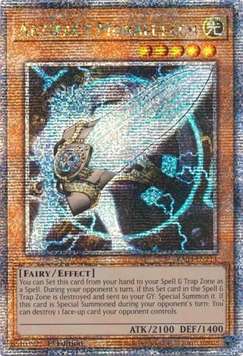 Artifact Moralltach [RA04-EN214] Quarter Century Secret Rare | GnG Games