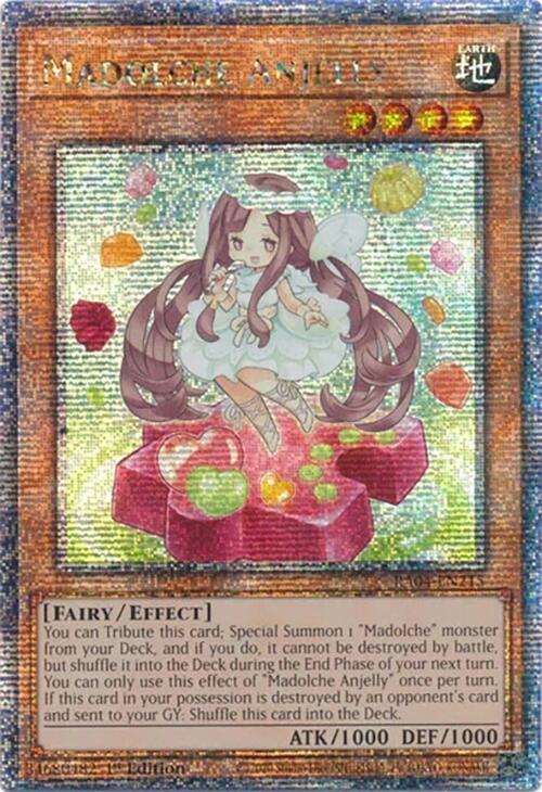 Madolche Anjelly [RA04-EN215] Quarter Century Secret Rare | GnG Games