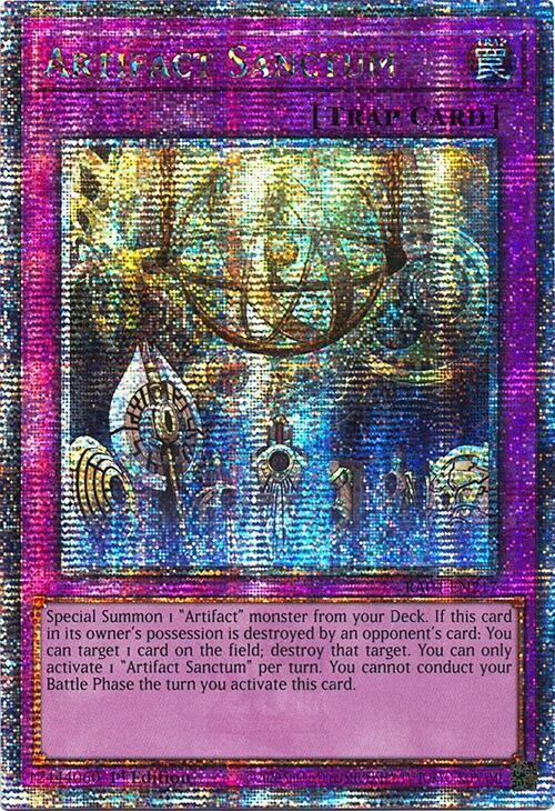 Artifact Sanctum [RA04-EN217] Quarter Century Secret Rare | GnG Games