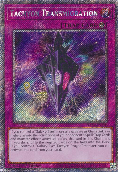 Tachyon Transmigration [RA04-EN220] Platinum Secret Rare | GnG Games