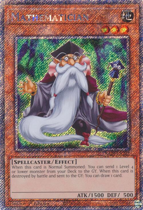 Mathematician [RA04-EN223] Platinum Secret Rare | GnG Games