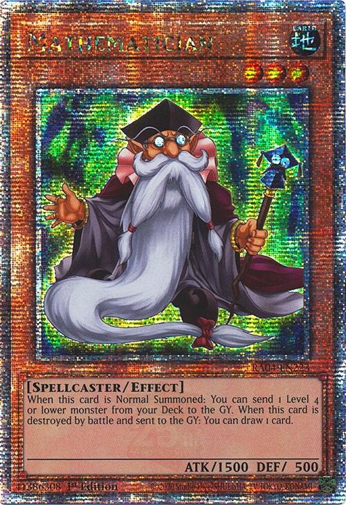 Mathematician [RA04-EN223] Quarter Century Secret Rare | GnG Games