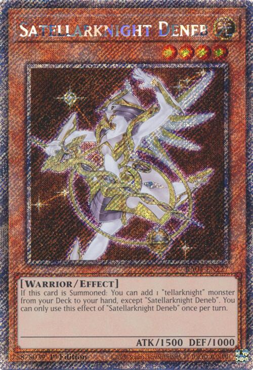Satellarknight Deneb [RA04-EN227] Platinum Secret Rare | GnG Games