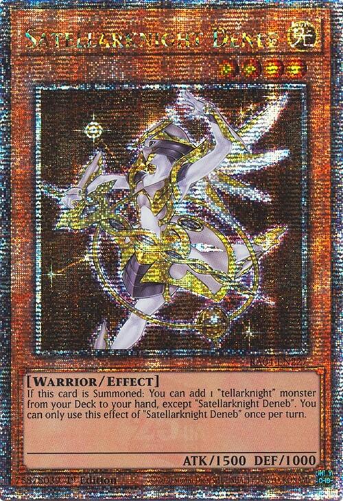 Satellarknight Deneb [RA04-EN227] Quarter Century Secret Rare | GnG Games