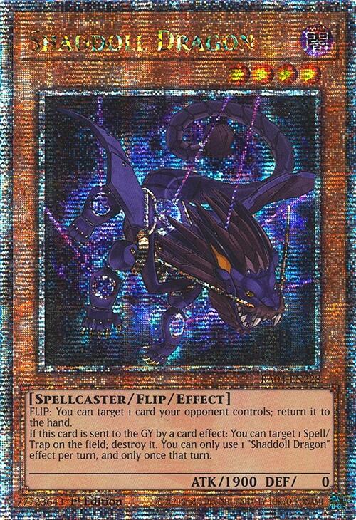Shaddoll Dragon [RA04-EN228] Quarter Century Secret Rare | GnG Games