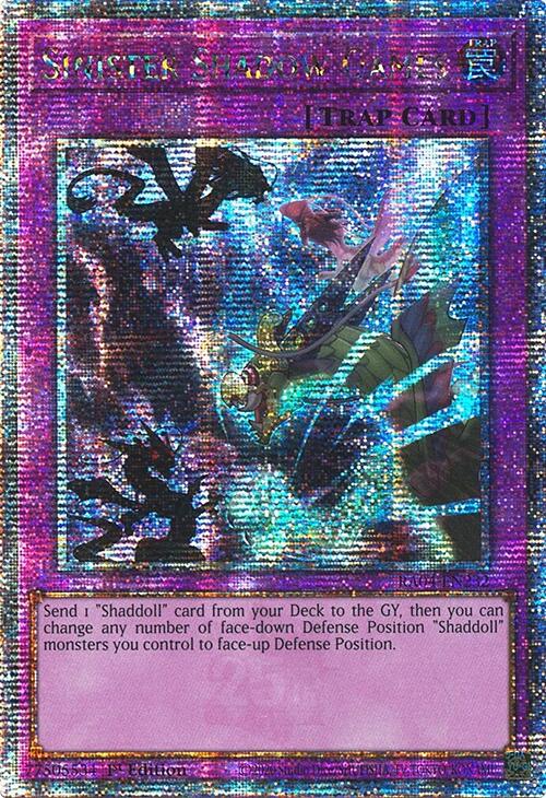 Sinister Shadow Games [RA04-EN232] Quarter Century Secret Rare | GnG Games