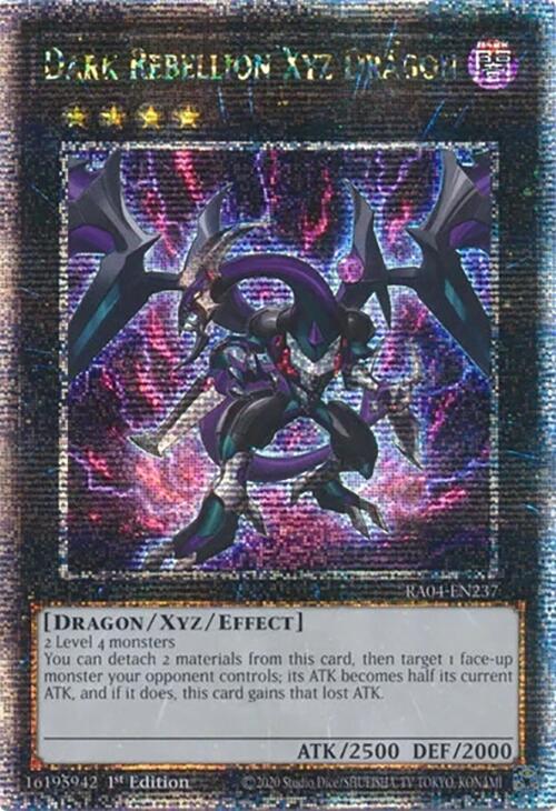 Dark Rebellion Xyz Dragon [RA04-EN237] Quarter Century Secret Rare | GnG Games