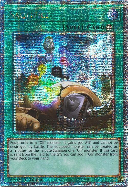 Saqlifice [RA04-EN238] Quarter Century Secret Rare | GnG Games