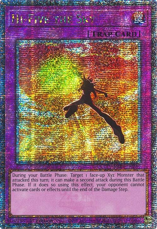 Hi-Five the Sky [RA04-EN239] Quarter Century Secret Rare | GnG Games