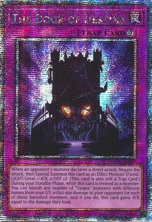 The Door of Destiny [RA04-EN240] Quarter Century Secret Rare | GnG Games