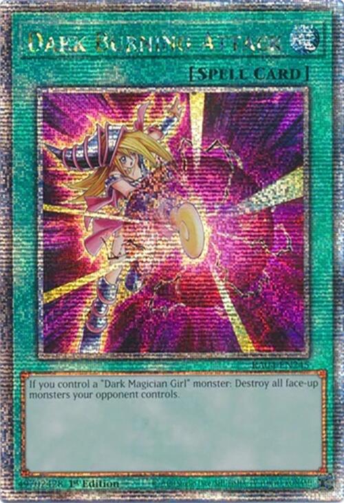 Dark Burning Attack [RA04-EN245] Quarter Century Secret Rare | GnG Games