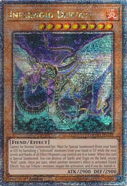 Infernoid Devyaty [RA04-EN248] Quarter Century Secret Rare | GnG Games